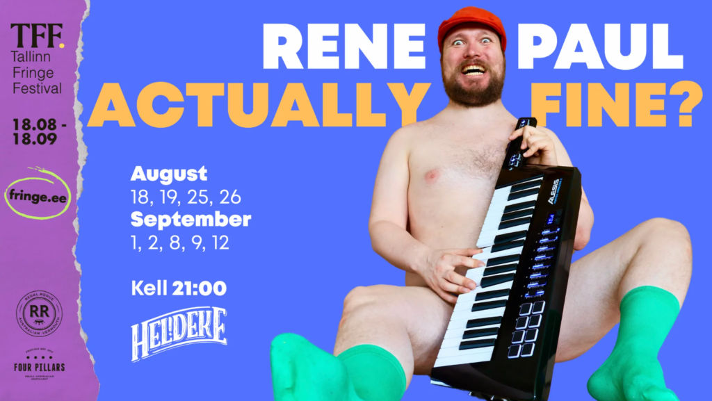 Promo image for Rene Paul's Actually Fine?
