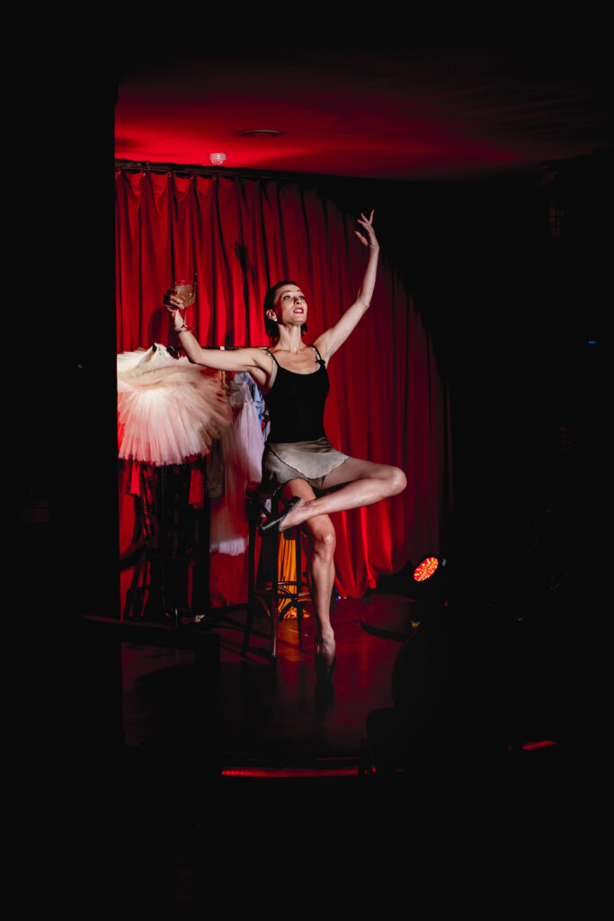 Triinu Upkin in Ballet at the Bar.