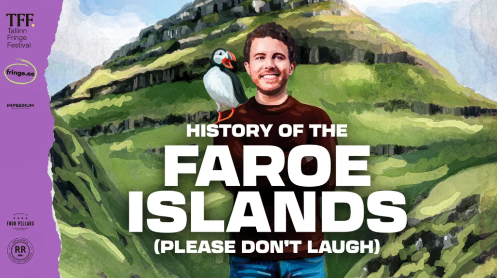 Promo image of David Valley's History of the Faroe Islands (Please Don't Laugh).