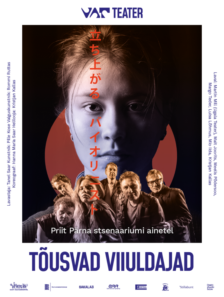 VAT Teater's promotional poster for Rising Violins.