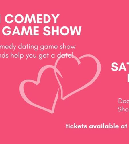 Promo image for Tallinn Comedy Dating Game Show.