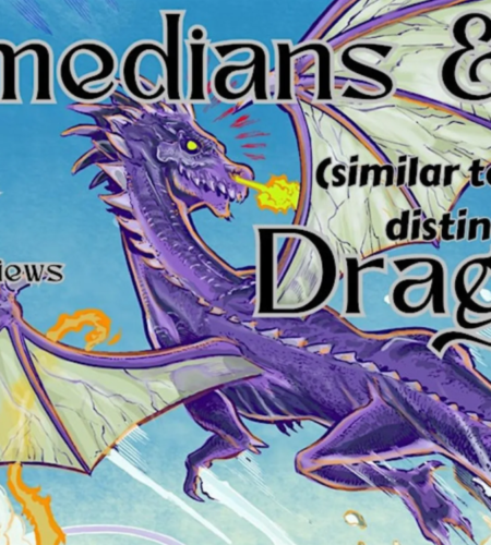 Comedians & Dragons* at Heldeke!
