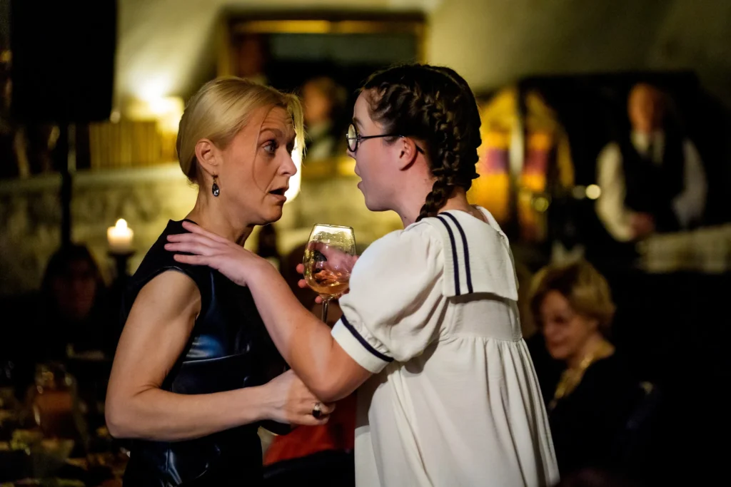 Performance image of The Devil's Restaurant.