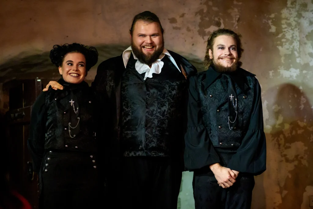 Performance image of The Devil's Restaurant.