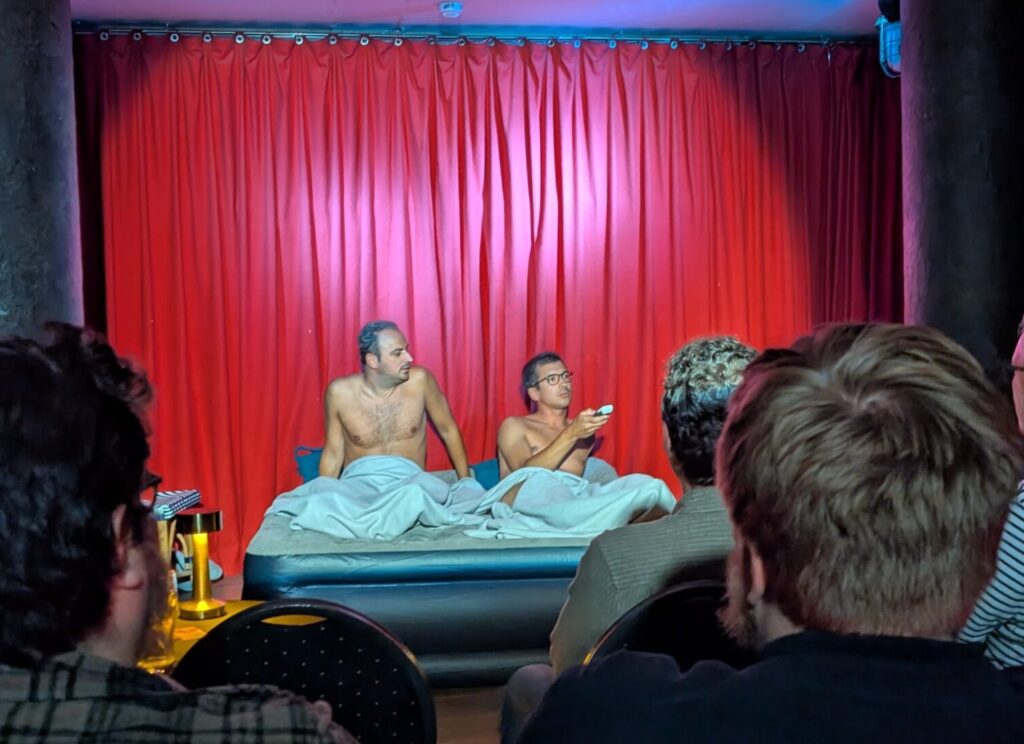 Let's Try Gay by Underluminal, at Heldeke! for Tallinn Fringe Festival 2026.