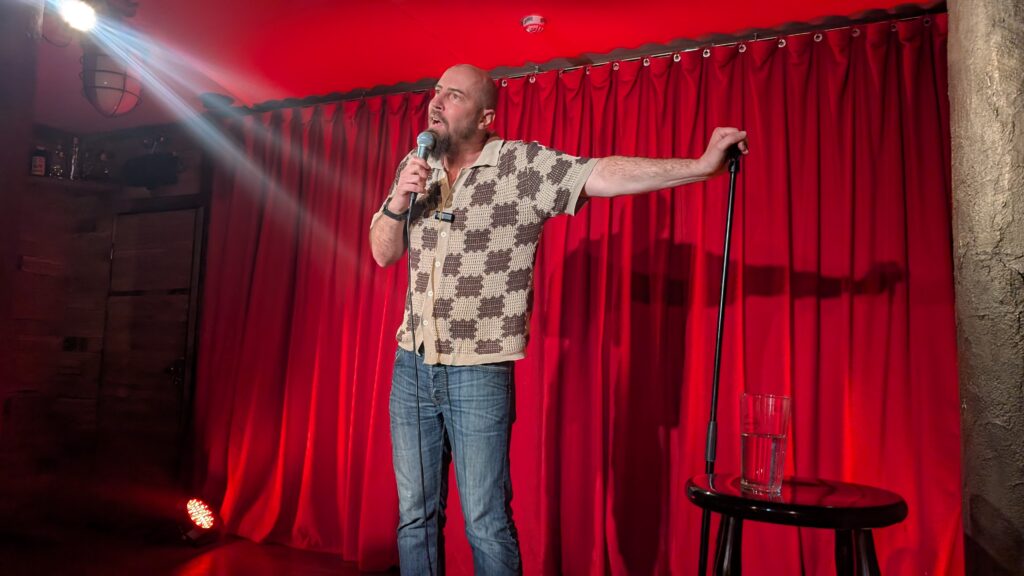 Ben McWilliams at Highway Hazards, Tallinn Fringe Festival 2026.