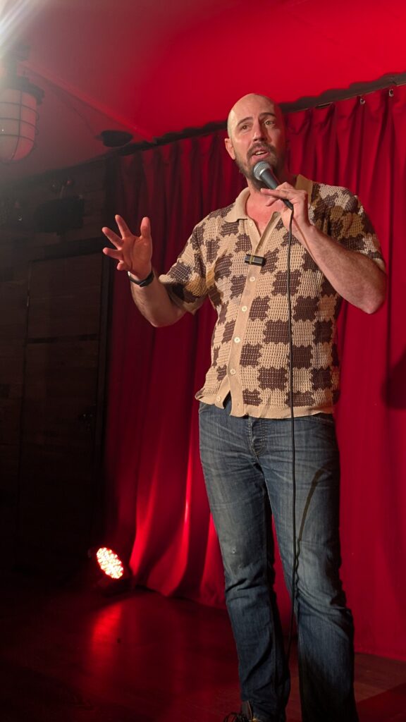 Ben McWilliams at Highway Hazards, Tallinn Fringe Festival 2026.