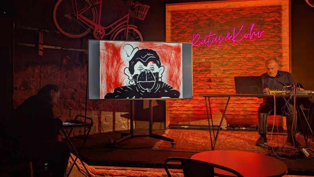 Neuropa: Where Sound Becomes Vision at Ratas&Kohv, Tallinn Fringe Festival 2026.
