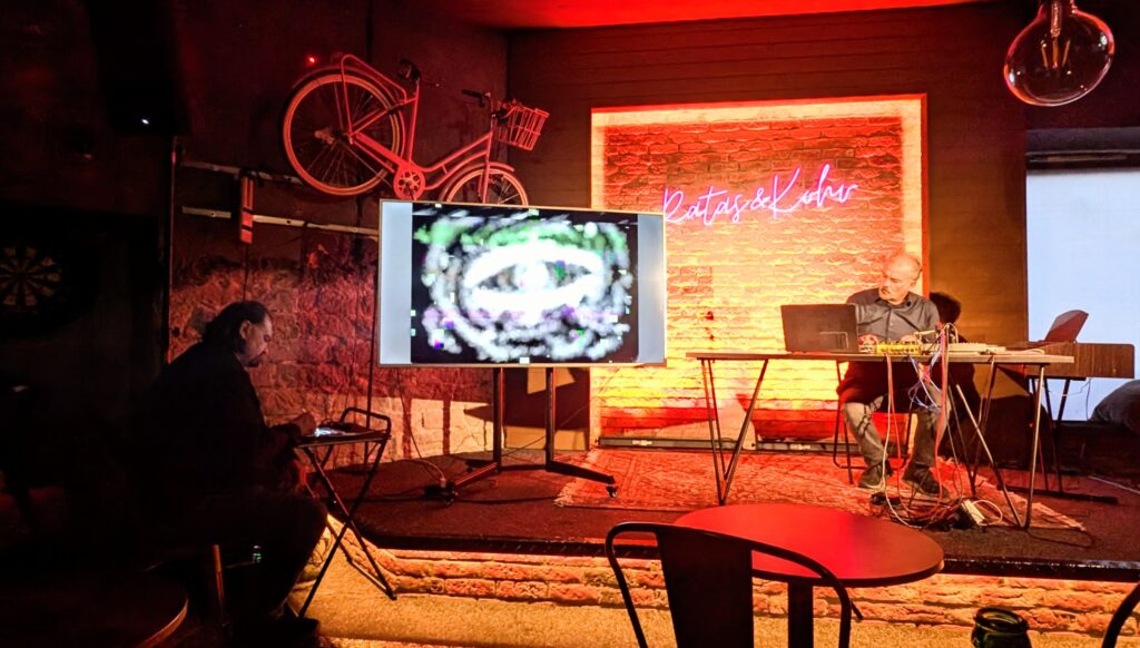 Neuropa: Where Sound Becomes Vision at Ratas&Kohv, Tallinn Fringe Festival 2026.