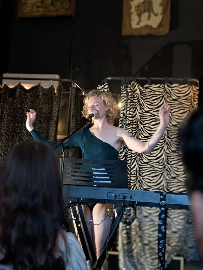 Sasha Paris-Carter in Post-Punk Cabaret Part 1: Almost Family Friendly during Tallinn Fringe Festival 2026.