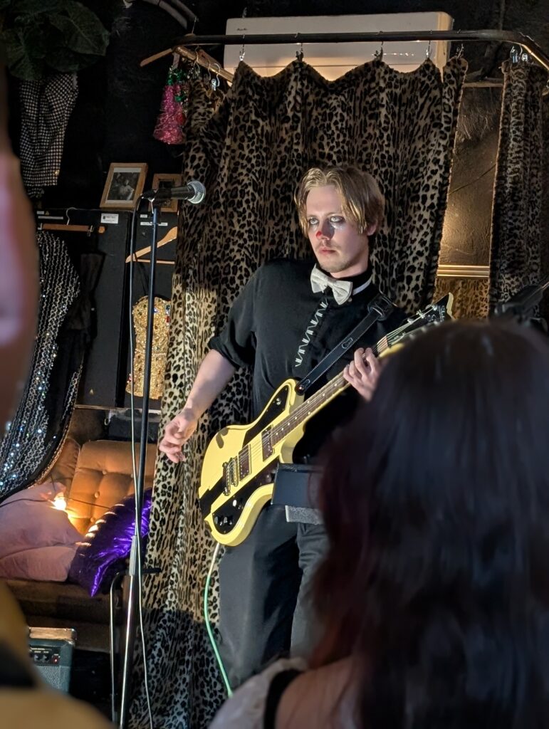 Lebo Sibul in Post-Punk Cabaret Part 1: Almost Family Friendly during Tallinn Fringe Festival 2026.