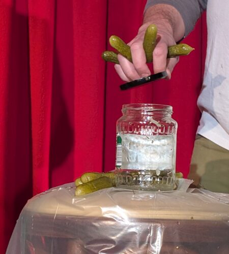 Pickle Based Game Show: Crunchy, Briny and Chaotic