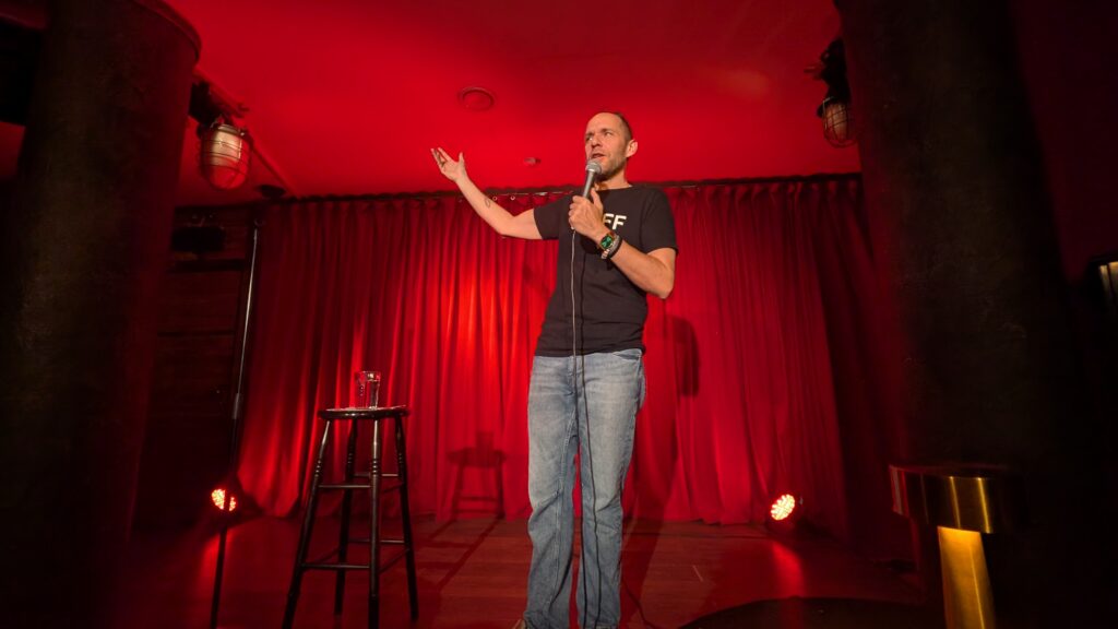 Benjamin Heckscher in Teenagers and Old People, Tallinn Fringe Festival 2026.