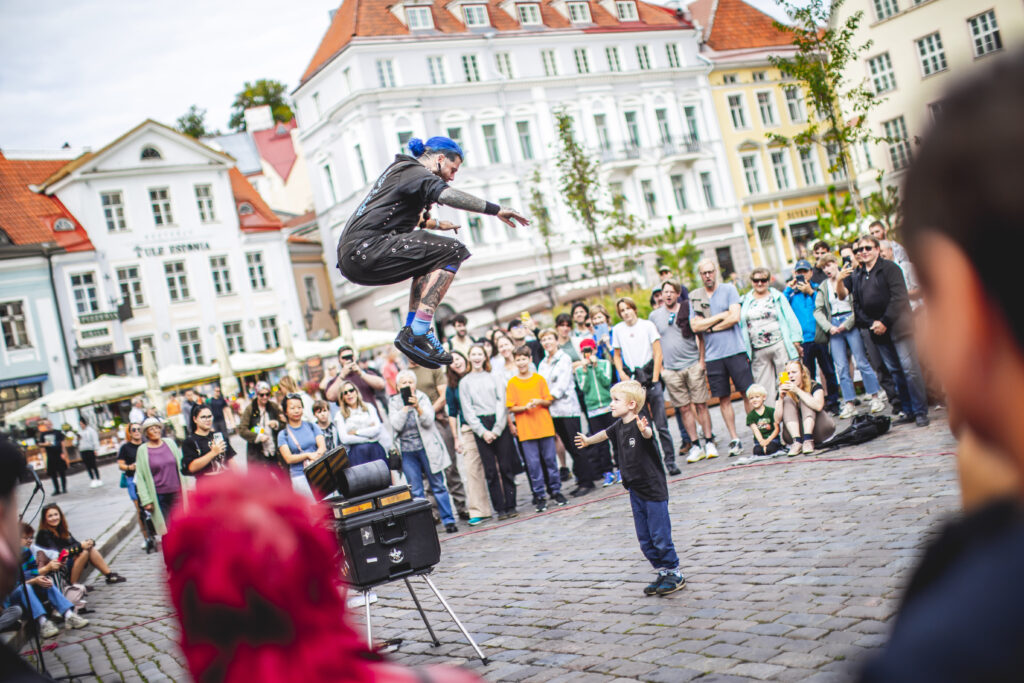 Logy On Fire at Tallinn Fringe Festival 2026.