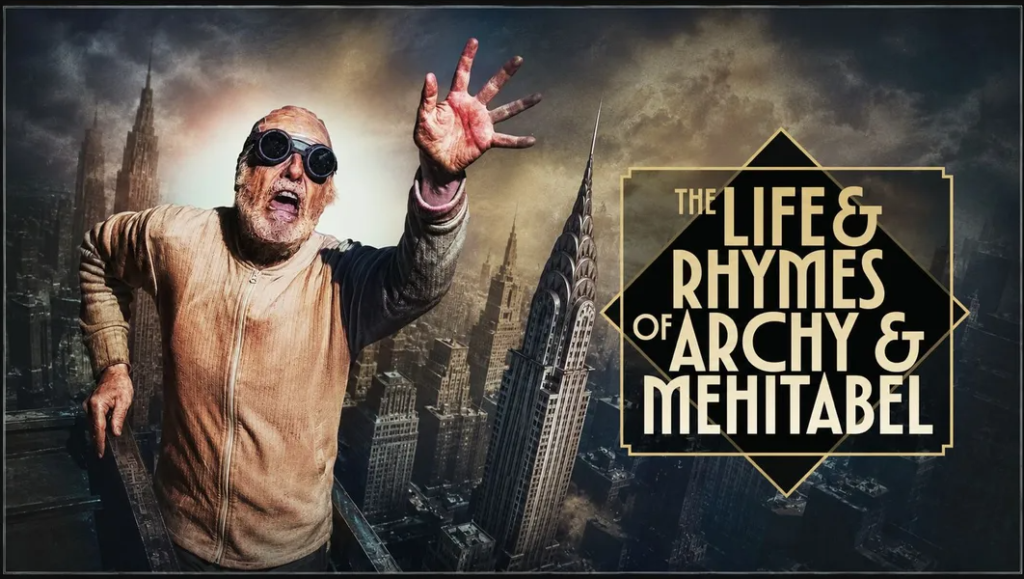 The Life and Rhymes of Archy & Mehitabel promo image, Tallinn Fringe Festival 2026.