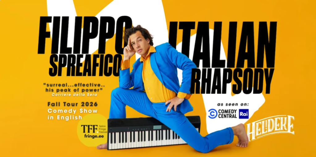 Italian Rhapsody promo image, Tallinn Film Festival 2026.