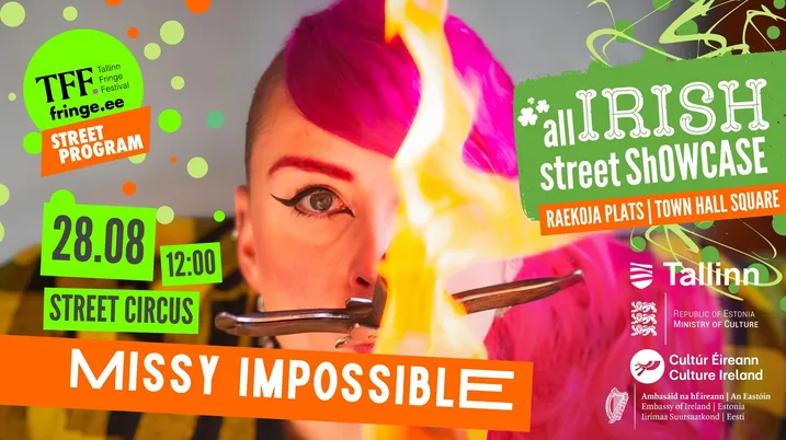 Missy Impossible promo image from the Tallinn Fringe Festival 2026.