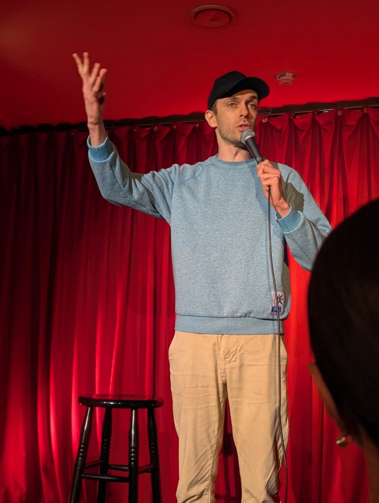 Ardo Asperk during Nya Yeanafehn's American-ish Immigrant at Heldeke!, 6 October 2026.